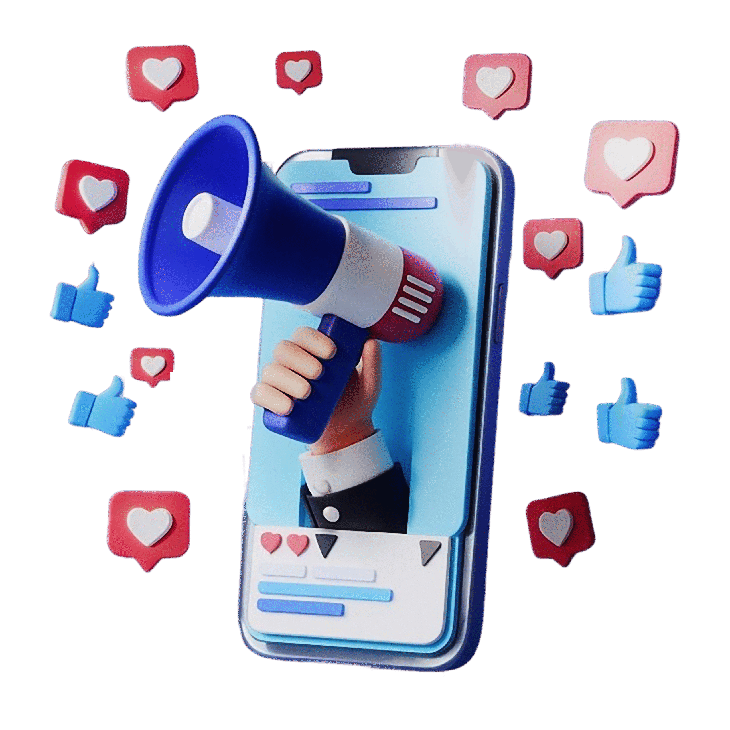 —pngtree—social media marketing 3d illustration 20714016